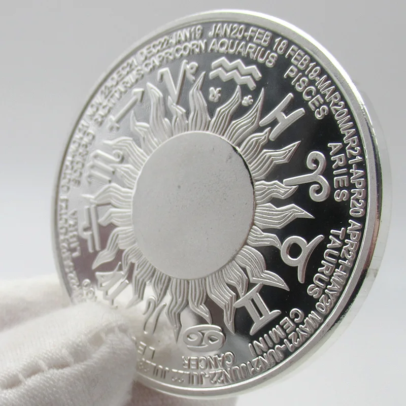 Серебряная Памятная монета Созвездие близнецов новая версия США памятные медали