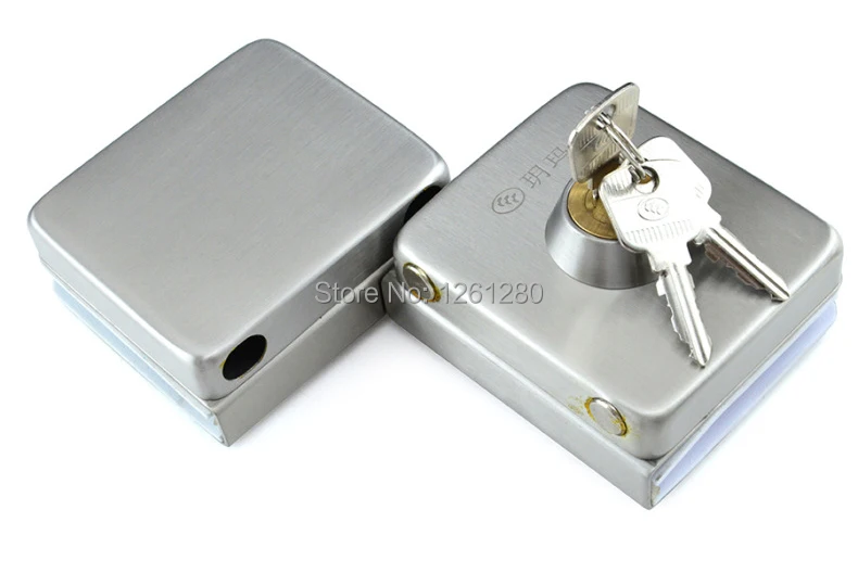 Бесплатная доставка замок для стеклянной двери безопасности украшение дома