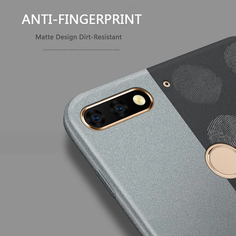 Ultra Thin For Huawei Honor 10 9 lite Rugged 3D Soft TPU Sandstone Matte for Y3 Y5 Y7 Y9 Prime 2017 Y6 II Pro 2018 Cases |