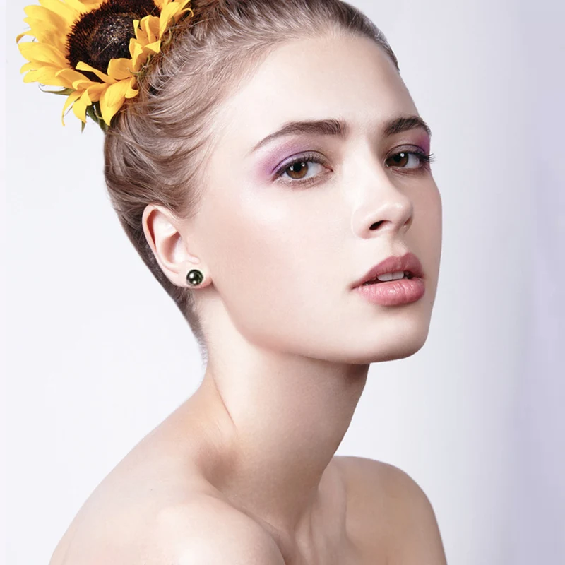 Женские серьги из серебра 925 пробы с натуральным пресноводным жемчугом|earrings