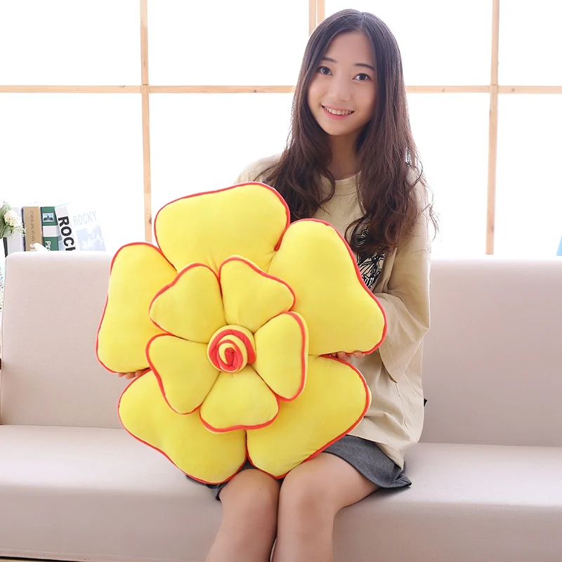 Цветок многофункциональный подушку талии сон подушка hold эластичный акрил.