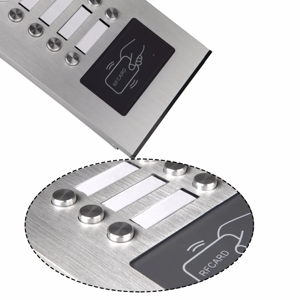 Система внутренней связи для квартиры видеодомофон HD камера монитор 7 дюймов с