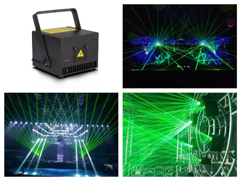 Фсветильник рь + Зеленый Лазерный фонарь 3 Вт 3000 МВт для фотовспышки шоу концерта