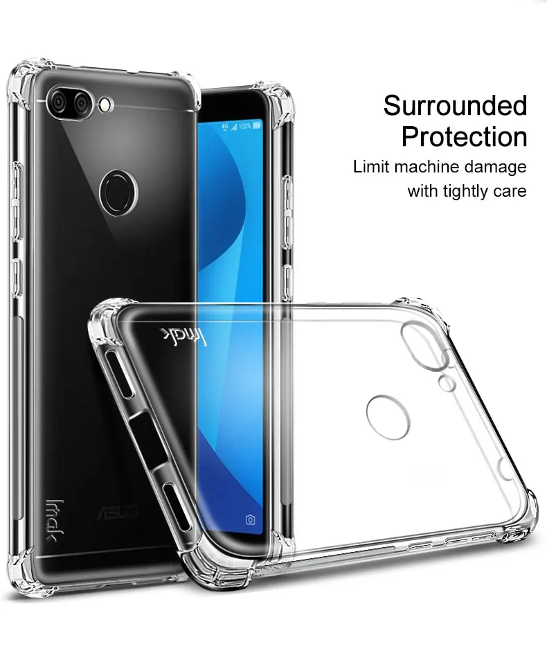 Imak Чехол для Asus Zenfone Max плюс M1 крышка anti-падая водителя Защитная крышка для Asus Zenfone Max плюс m1 ZB570TL X018D