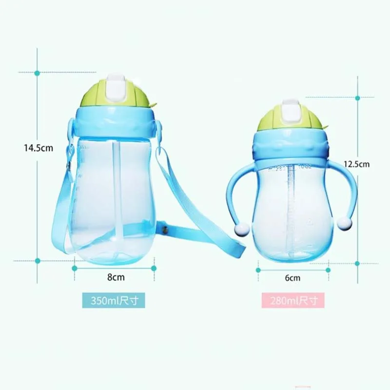 1 шт. новинка для детей дома школы питьевая вода Тритан бутылка соломенная чашка