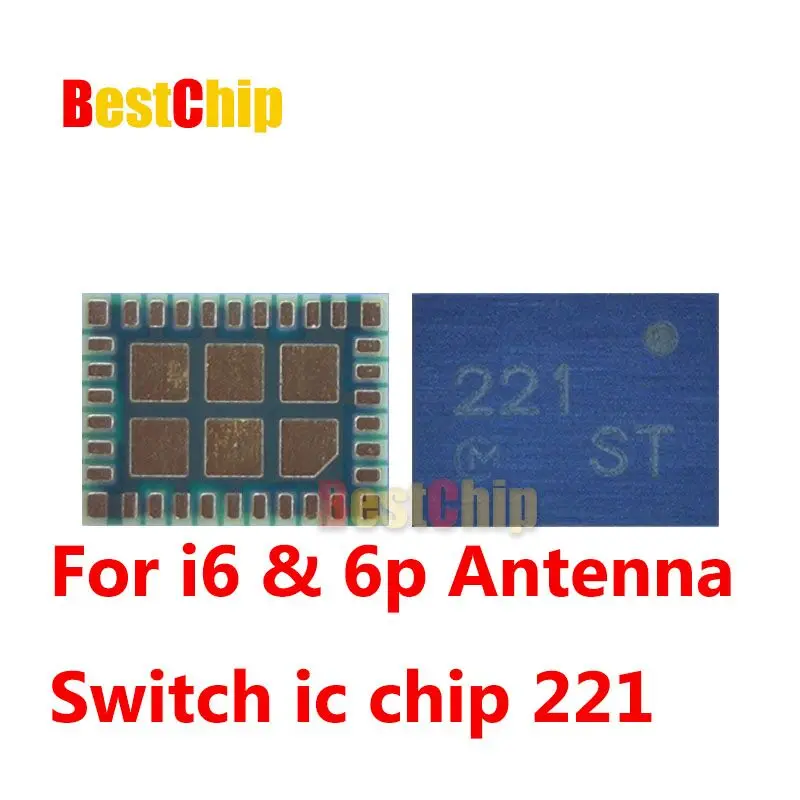 2 шт./лот 221 для iPhone 6 6-plus Антенный переключатель ic chip | Электронные компоненты и