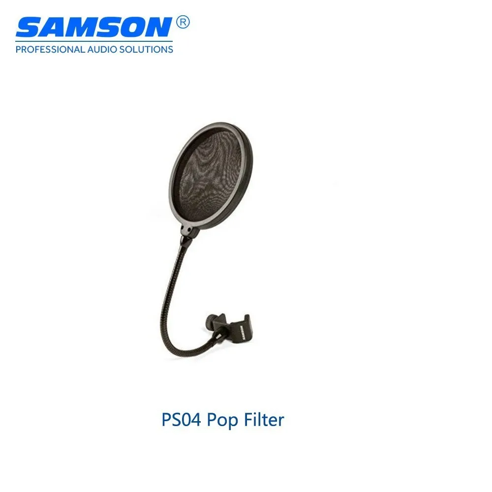 PS04 ONLY Профессиональный Samson Meteor Mic USB кардиоидный Студийный микрофон с 3 откидывающимися ногами игровой микрофон потоковая Запись микрофон - Цвет: PS04 ONLY