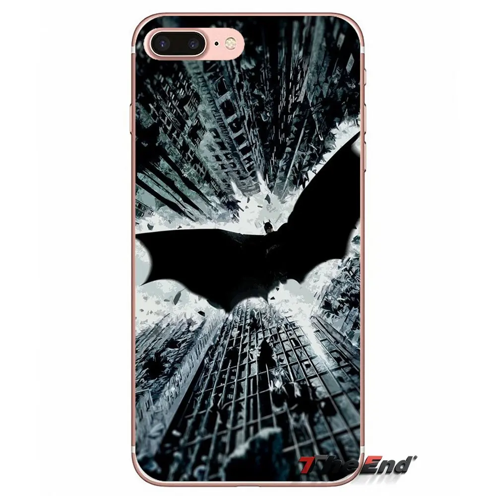 Batman Begins Super Soft Transparent Cover For Samsung Galaxy S2 S3 S4 S5 MINI S6 S7 edge S8 S9 Plus Note 2 3 4 5 8 Coque Fundas | Мобильные