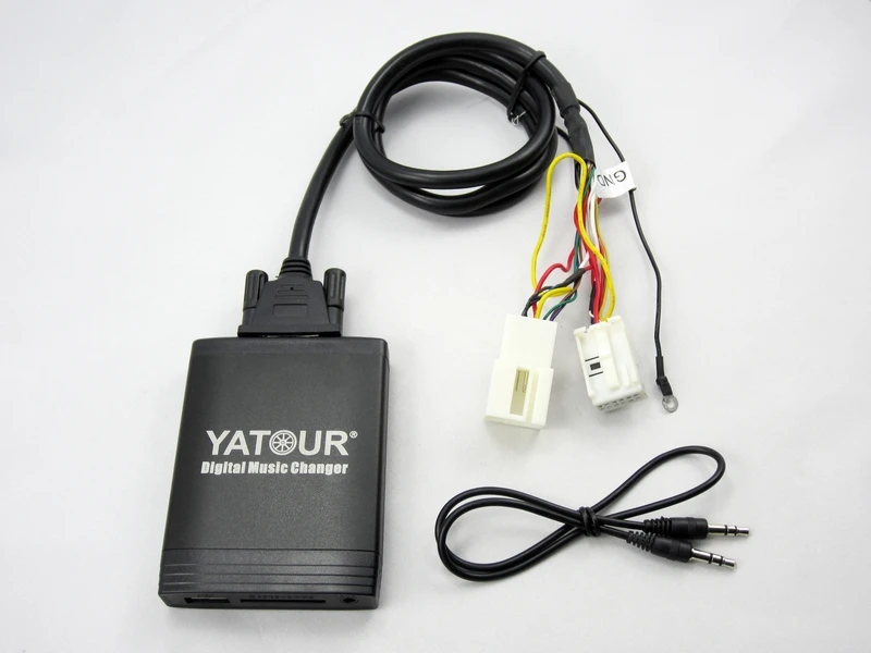 Устройство зарядное автомобильное Yatour цифровой USB MP3 AUX адаптер для 12pin VW Audi Skoda Seat