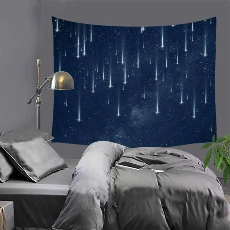 130X150 см Galaxy гобелены с растительным принтом настенный гобелен для украшения стен