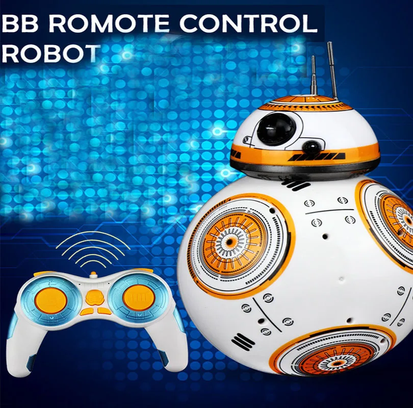 BB-8 мяч Звездные войны RC экшн-фигурка BB 8 Droid робот 2,4G пульт дистанционного управления Интеллектуальный робот BB-8 Модель Детская игрушка подарок FSWB