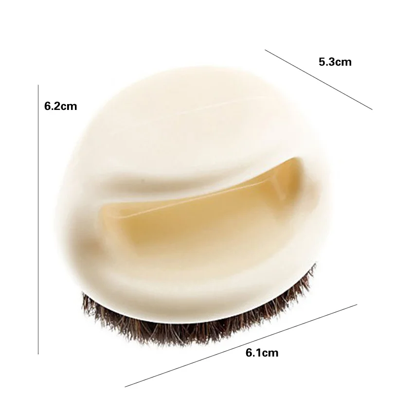 1 шт. мини пластиковая ручка обувь блестящая щетка полированная щетина для