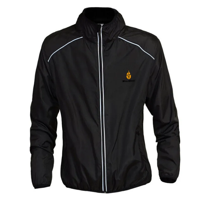 Велосипедная куртка WOLFBIKE ветрозащитная быстросохнущая Мужская спортивная