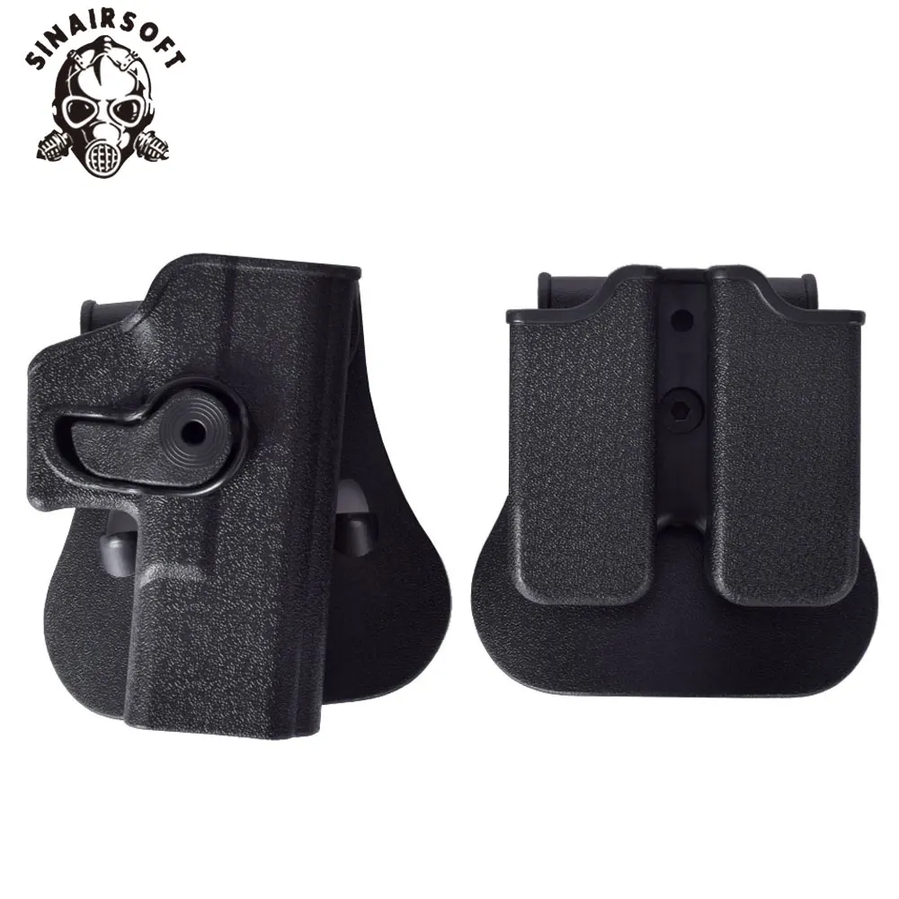 IMI Style полимерный чехол для магазина с пистолетом RH кобура веслом подходит Glock