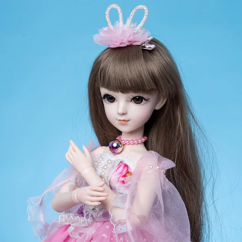 Принцесса Анна 1/3 60 см BJD SD кукла с платьем парики Shose шляпа для макияжа красивая