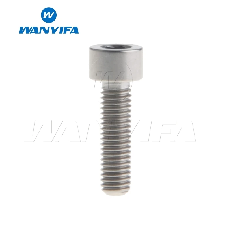 Wanifa Винт С Титановым болтом M5x10 12 16 18 20 25 30 35 40 45 50 55 60 мм Шестигранная клейкая