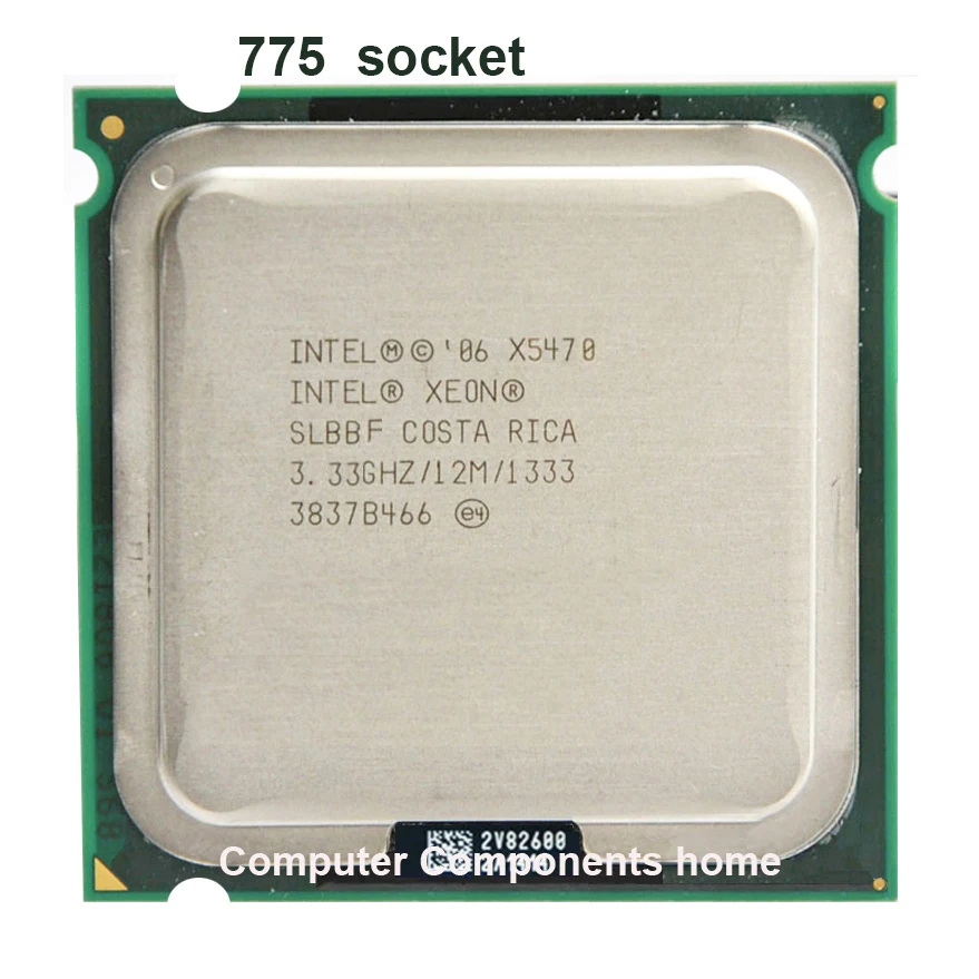 Процессор INTEL xeon X5470 LGA775 (3 33 ГГц/LGA771/12 Мб кэш памяти L2/четырехъядерный/FSB 1333) scoket 771