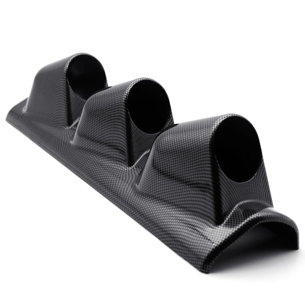 DRAGON GAUGE CARBON 2 &quot52 мм Универсальный A PILLAR с тройными отверстиями измерительный