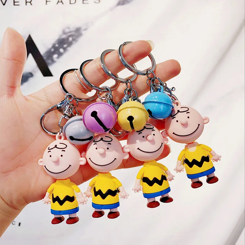 

New Epoxy Cute Cartoon Keychain Ring New Car Bag keychain Car Pendant Student birthday Best Gift Wholesale K2260