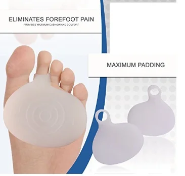 Набор гелевых металлических подушек шариковые подушечки для ног быстрого