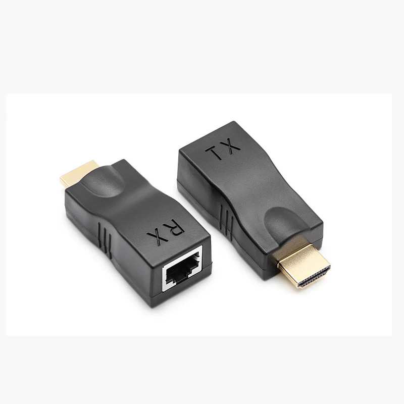 Сетевой удлинитель Ingelon RJ45 4k 1080P HD 3D 30 м 98 футов HDMI адаптер Ethernet поддержка 2 0 с HDCP