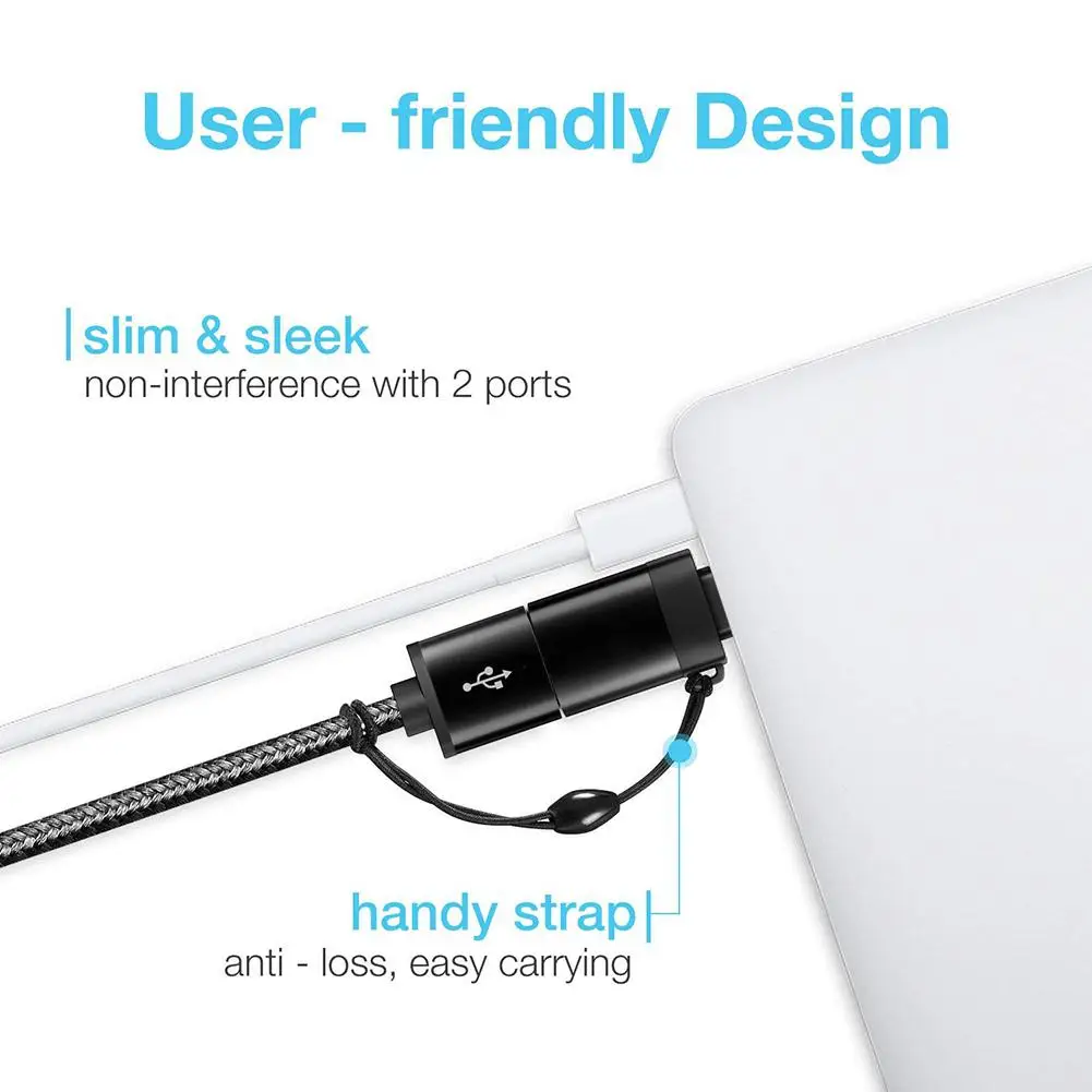 Адаптер EastVita Micro USB Type C 3 0 OTG алюминиевый сплав конвертер с брелоком r20|Кабели USB| |