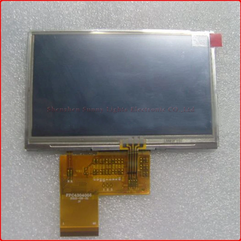 TFT ЖК-дисплей LCM 4 3 дюйма 40-контактный ЖК-экран RGB 480*272 FPC4304005 FPC4304006 с сенсорным
