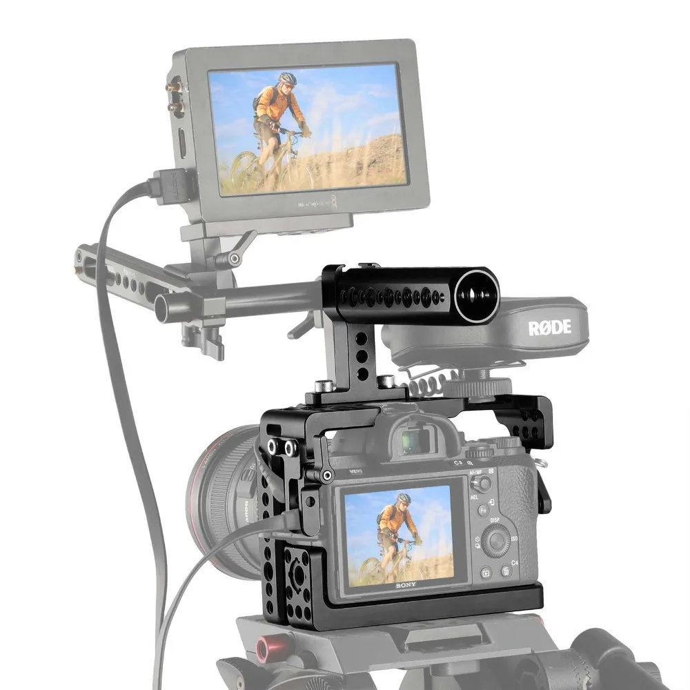 SmallRig A7ii Защитная клетка для камеры Sony A7II/ A7RII/ A7SII с верхней ручкой ARRI Rosette набор