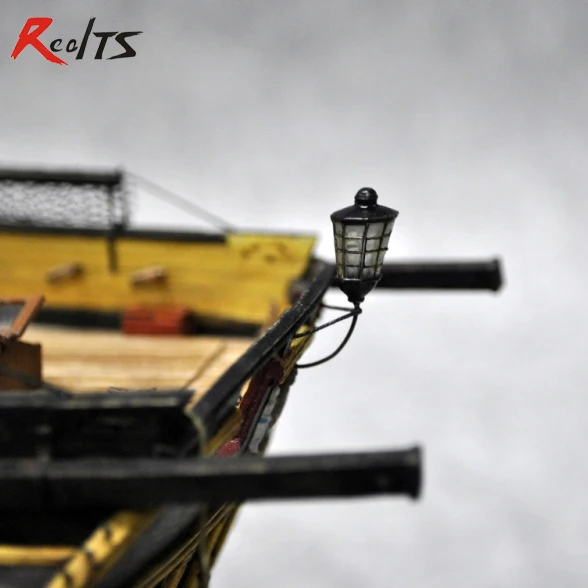 

RealTS Classic wooden sailing boat assemble kit spare parts 12mm 3pcs/set light shell set for wooden boat kit