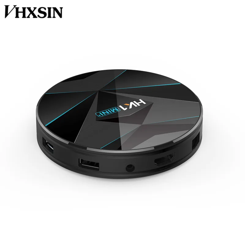 ТВ приставка VHXSIN 20 шт./лот HK1 MINI plus Android 9 0 4 Гб 64 Rockchip RK3318 USB3.0 1080P H.265 4K 60fps Youtube