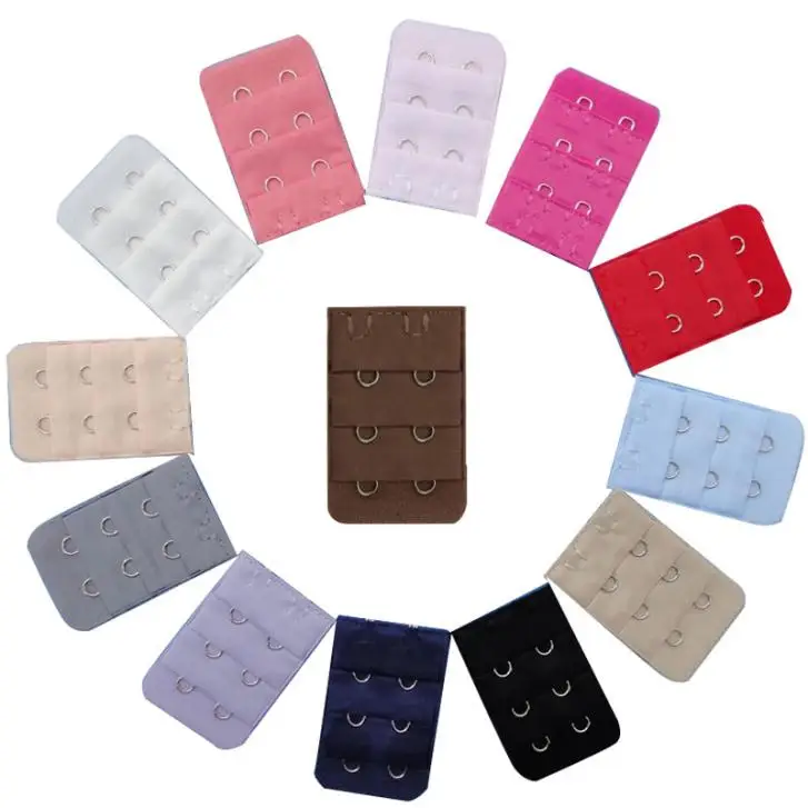 Новый Для женщин бюстгальтер 3 ряда 2 Крючки шт. Вкладки для бюстгальтеров