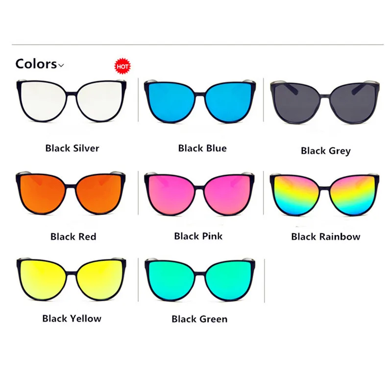 Солнцезащитные очки Gafas de sol классические винтажные женские кошачий глаз UV400 |