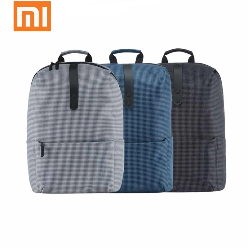 Рюкзак для мальчиков и девочек Xiaomi прочный дорожный рюкзак из полиэстера с