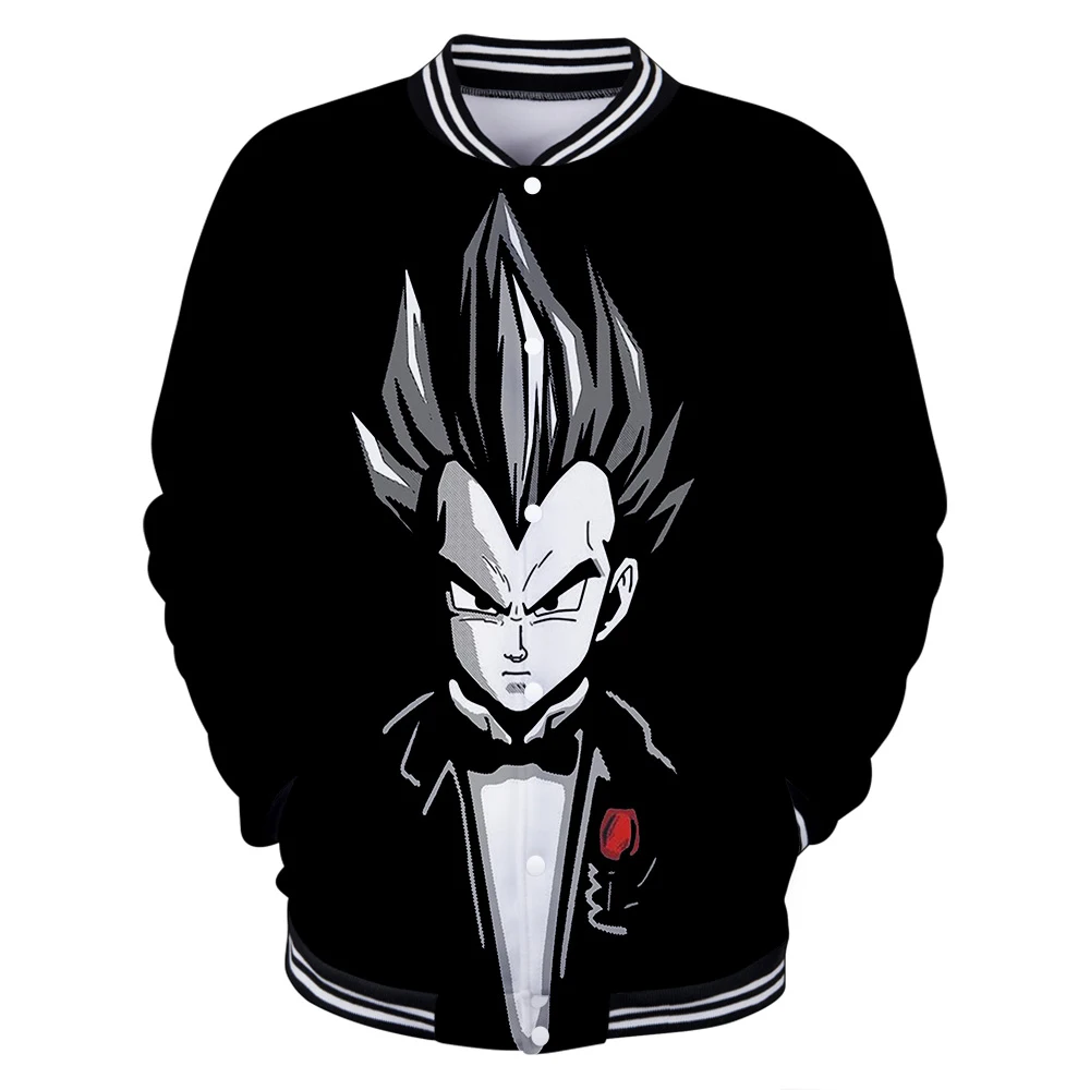 Лидер продаж японского аниме Dragon Ball Z толстовки Осень Новые футболка с капюшоном