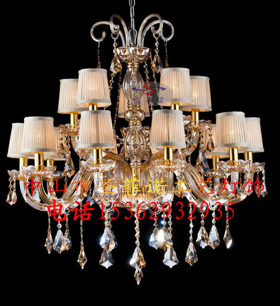 Man Coffee lighting fixtures chandelier bar crystal ktv|ktv system|ktv livektv speaker |