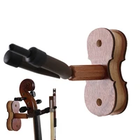 detachable rosewood wall mount violin hanger hook with bow holder for home and store show violin