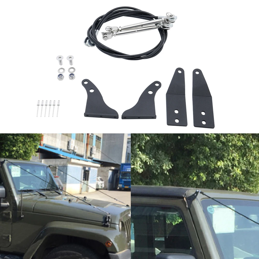 Для 2007 2017 Jeep Wrangler JK Limb Riser Kit препятствие устранение Защитная веревка отклонение