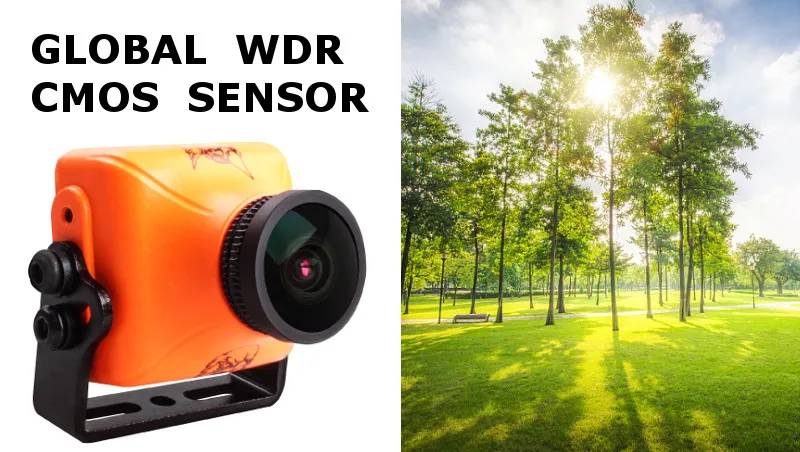 RunCam Eagle 2 Pro Global WDR, OSD Audio 800TVL 1/1. 8 для радиоуправляемого дрона FPV Racing