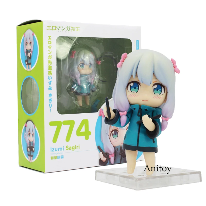 Eromanga Sensei lzumi Sagiri Nendoroid 774 версия милая кукла ПВХ фигурка Коллекционная модель игрушки 8,5 см