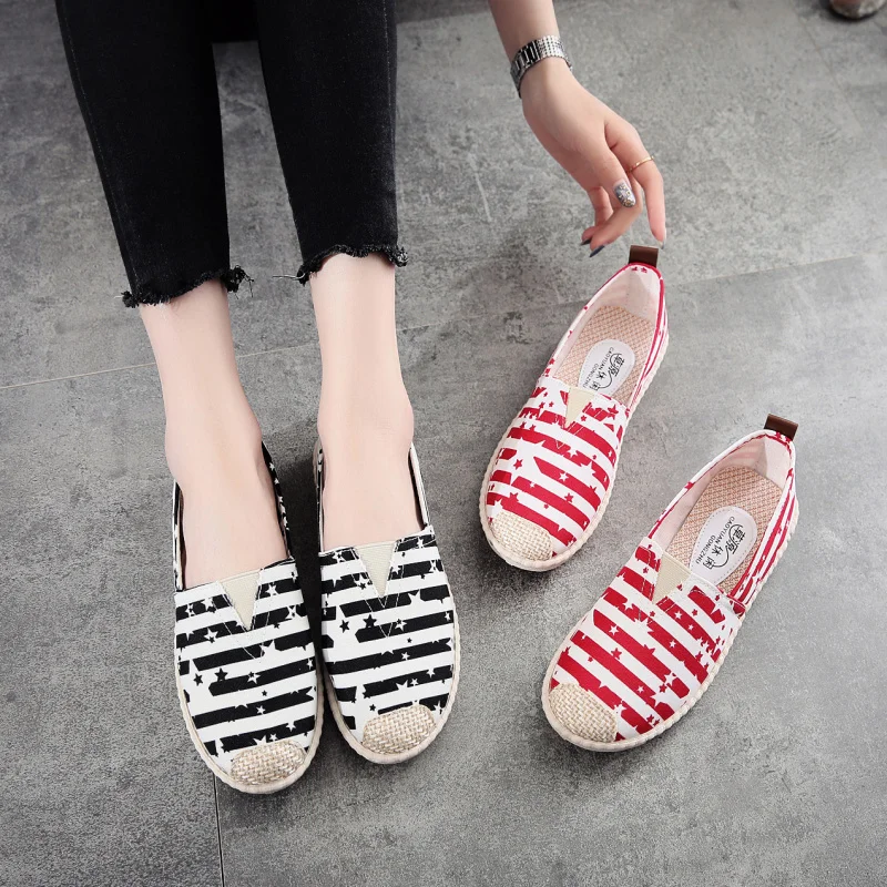 Cresfimix zapatos de mujer женские светильник вес Весенняя парусиновая обувь без застежки