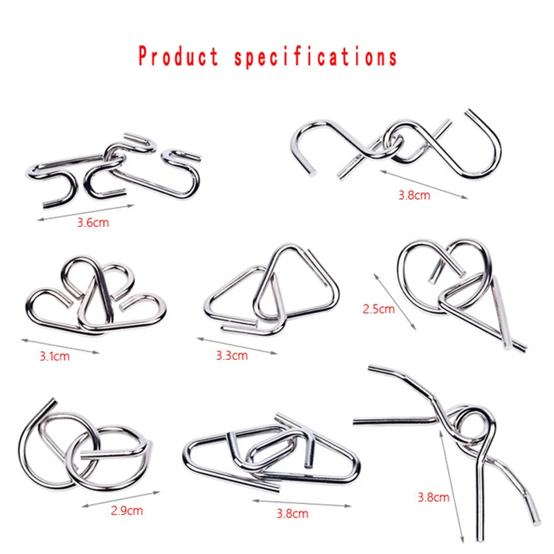 Головоломки из проволоки схемы