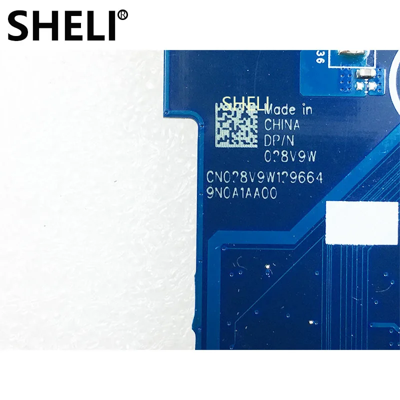 Шели для Dell Inspiron 15R 3531 Материнская плата ноутбука 28V9W 028V9W CN-028V9W ZBW00 LA-B481P SR1W4 N2830 DDR3L идеальная работа