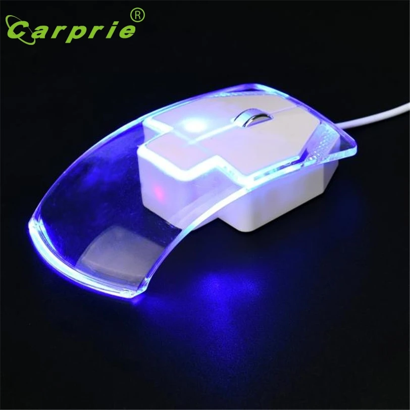 CARPRIE игровая эргономичная мышь 1600 DPI оптический USB светодиодный проводной мыши