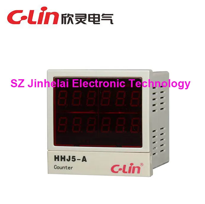 

C-Lin HHJ5-A New and original 6 digital double row display counter AC220V