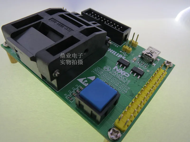 Оригинальная программа горения LPC2141 LPC21 тестовое гнездо LQFP64 | Автомобили и