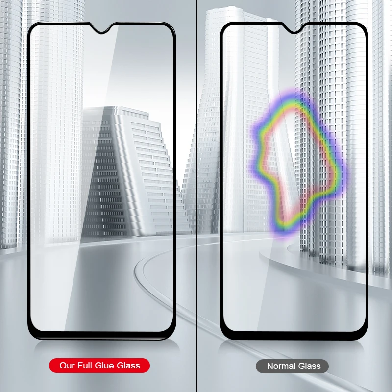 CHYI стекло с закругленными краями для Oneplus 6 T полностью клеящееся покрытие 1 +