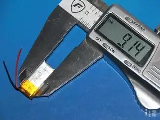 Бесплатная доставка 1 шт. 390921 360821 3 7 v 50mAh батарея bluetooth гарнитура литий-полимерная