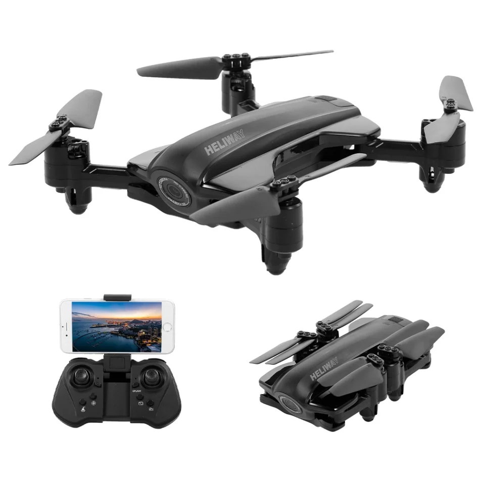 GOOLRC 912GS 5G Wi Fi FPV Дрон GPS с камерой 1080P 4 канала широкоугольный складной удерживающий