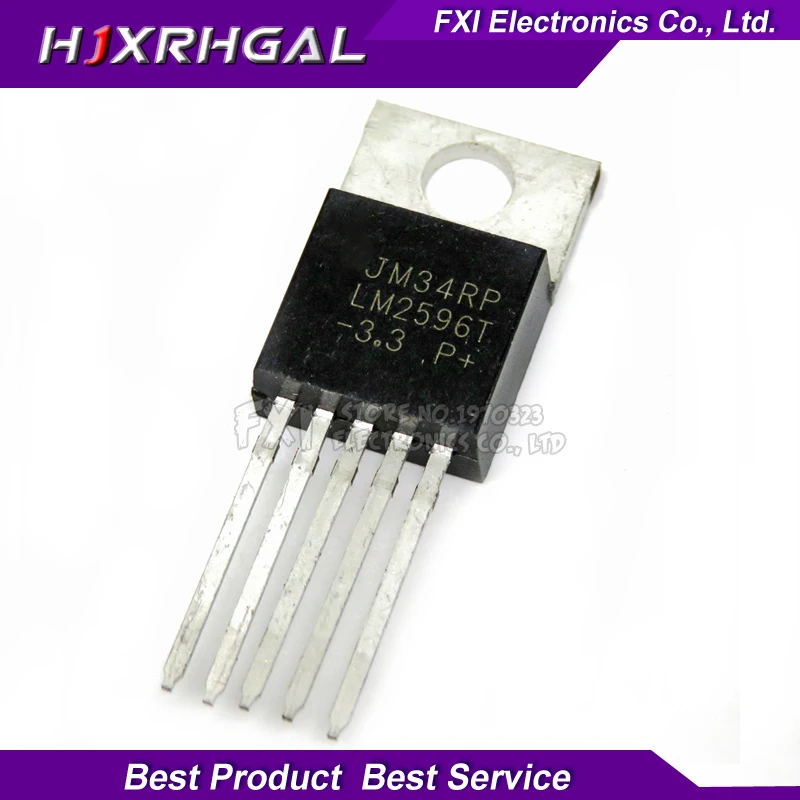 10 шт. LM2596T-3.3 LM2596T LM2596 TO-220-5 Новый очень хорошего качества работы 100% микросхема