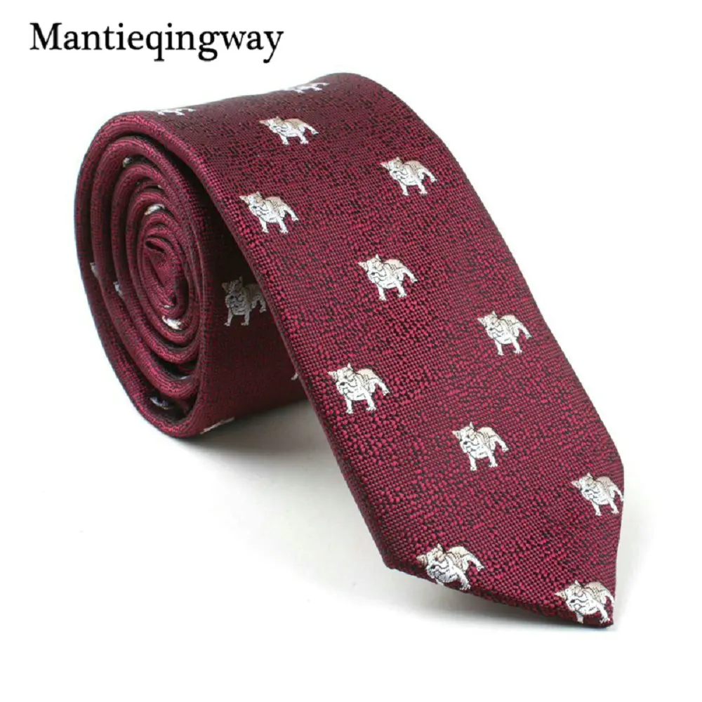 491 Классические мужские галстуки Mantieqingway, 6 см, с рисунком акулы из мультфильма, галстуки на шею, полиэстер, животные, цветочный галстук для мужчин, свадебный смокинг, Gravatas - Цвет: 491
